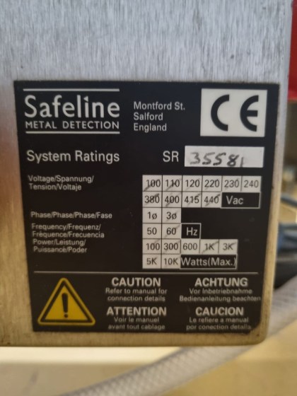 Safeline Metal Detector Pic 005